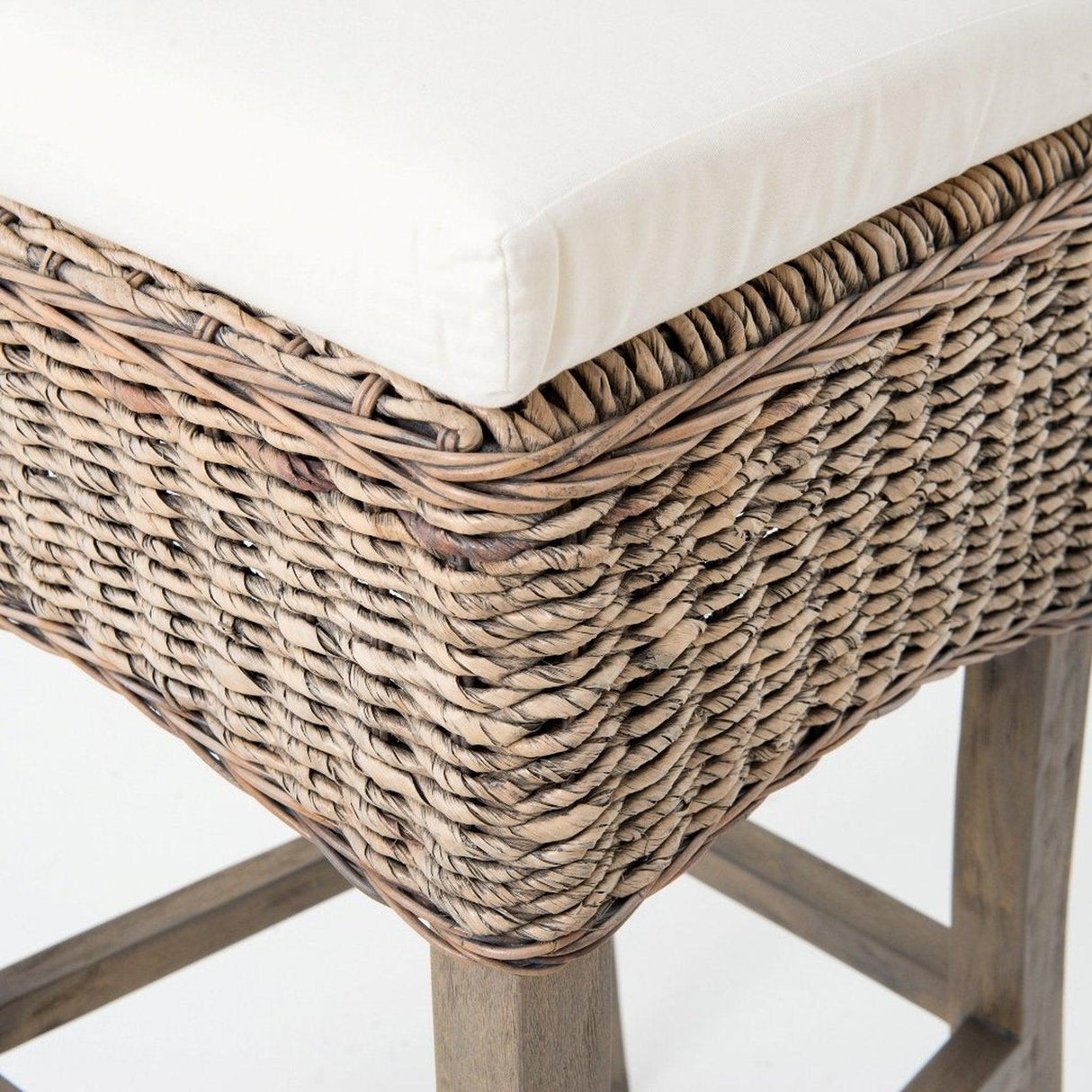 Four Hands Banana Leaf Counter Stool