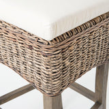 Four Hands Banana Leaf Counter Stool