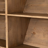 Four Hands Bane Double Bookshelf With Ladder