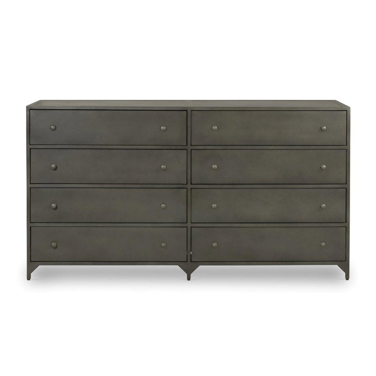 Four Hands Belmont 8 Drawer Metal Dresser