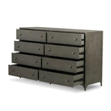 Four Hands Belmont 8 Drawer Metal Dresser