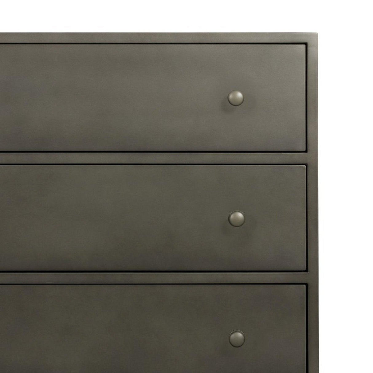 Four Hands Belmont 8 Drawer Metal Dresser