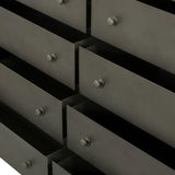 Four Hands Belmont 8 Drawer Metal Dresser