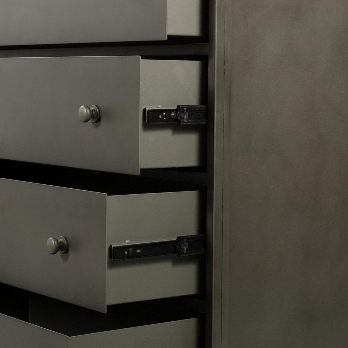 Four Hands Belmont 8 Drawer Metal Dresser