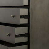 Four Hands Belmont 8 Drawer Metal Dresser