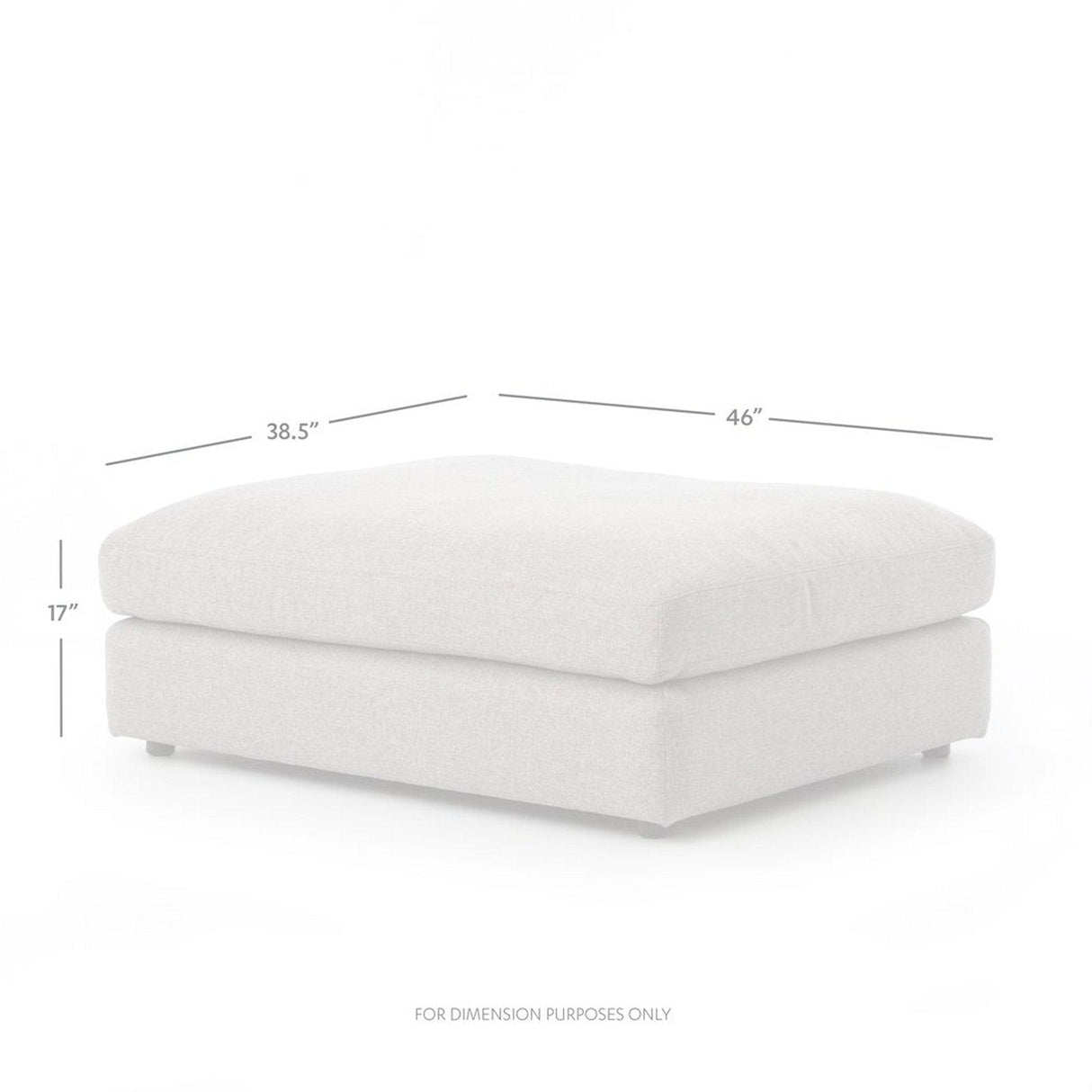 Four Hands Bloor Ottoman