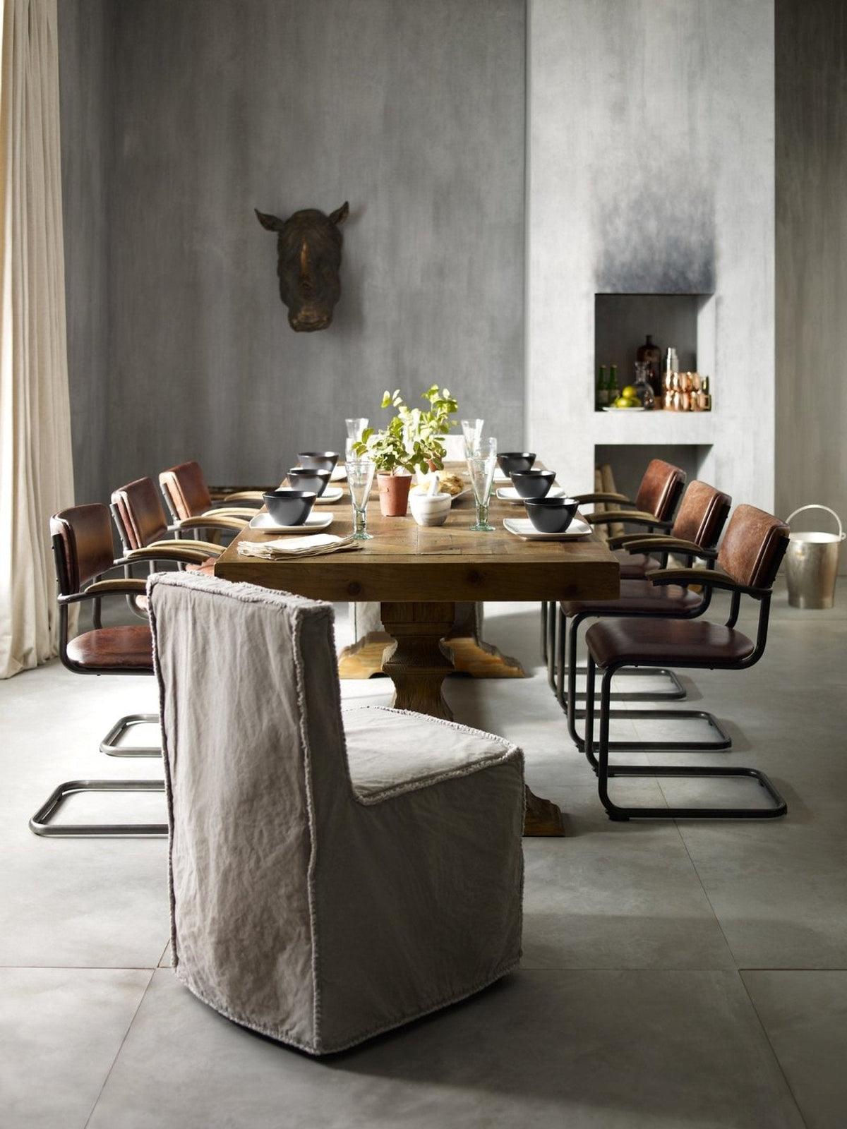 Four Hands Castle 98" Dining Table