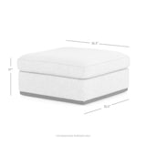 Four Hands Colt Ottoman