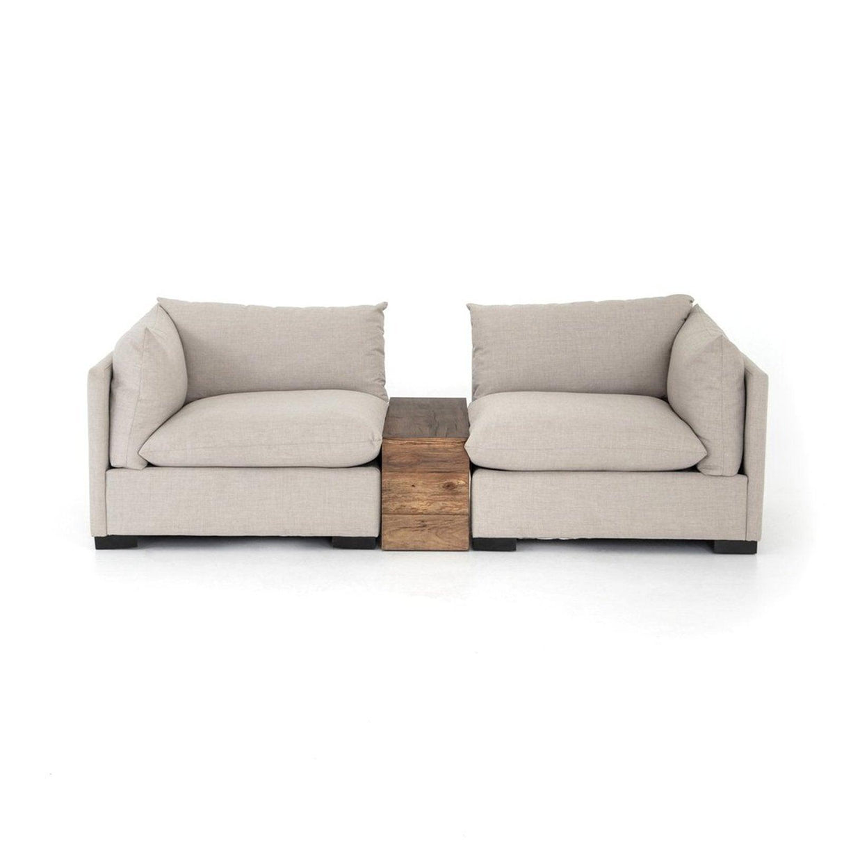 Four Hands Covell Sectional End Table