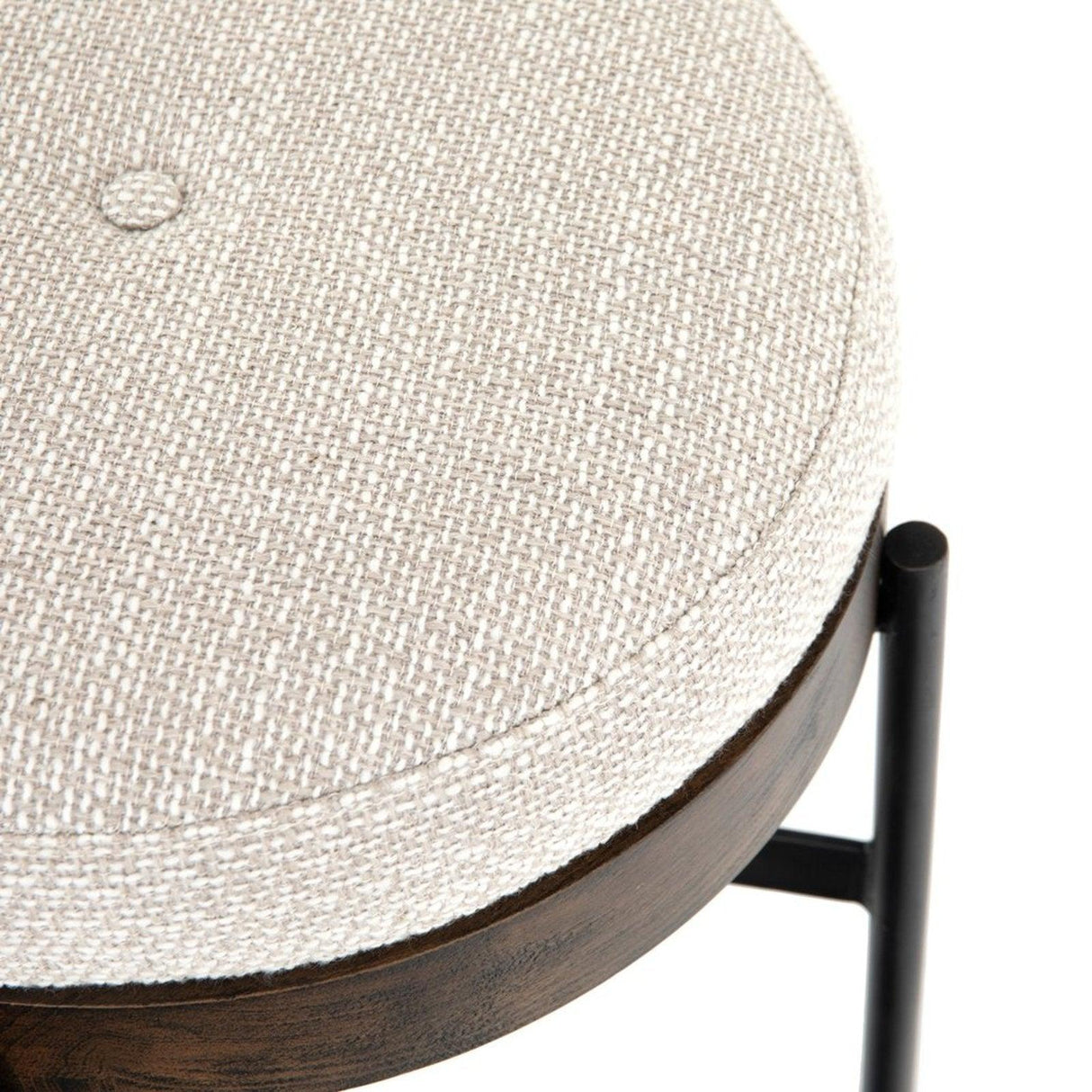 Four Hands Edwyn Ottoman