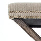 Four Hands Elyse Ottoman