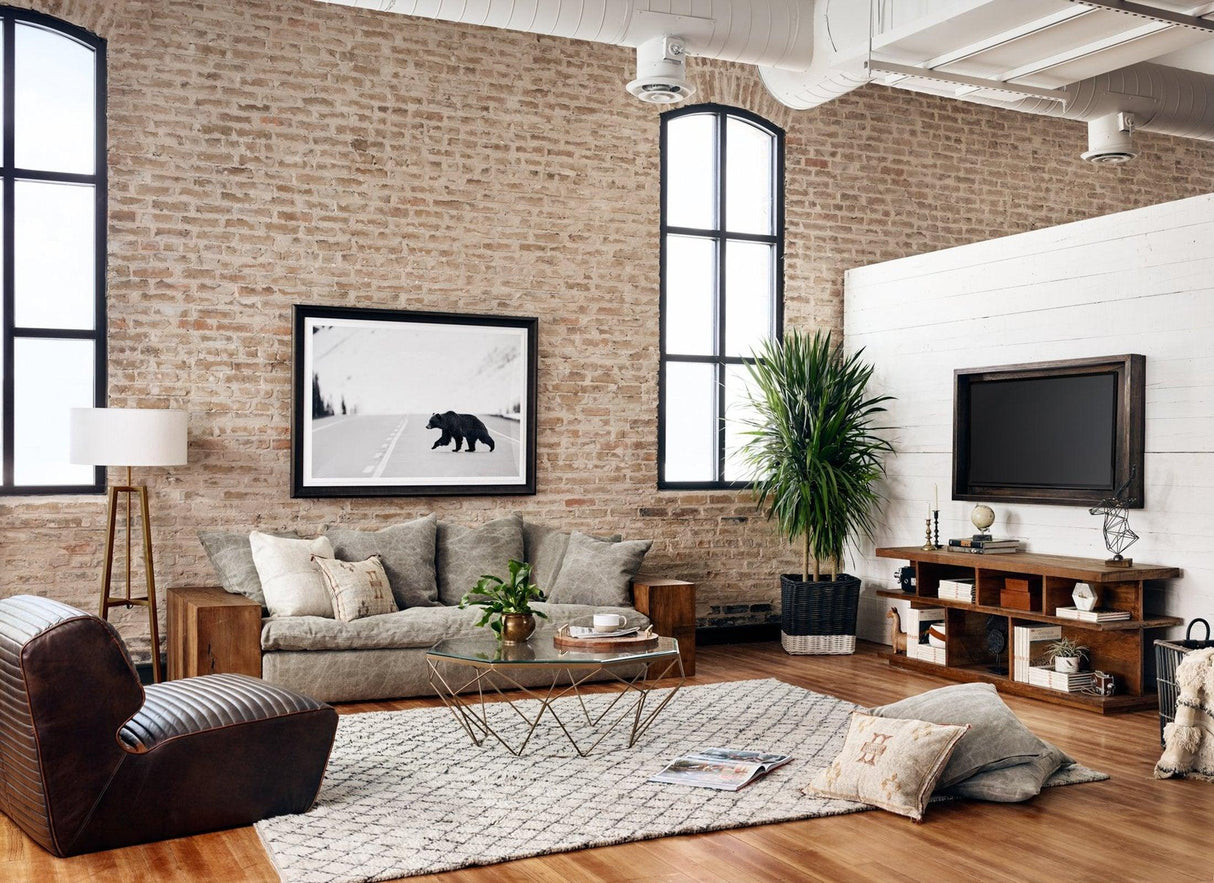 Four Hands Geometric Coffee Table