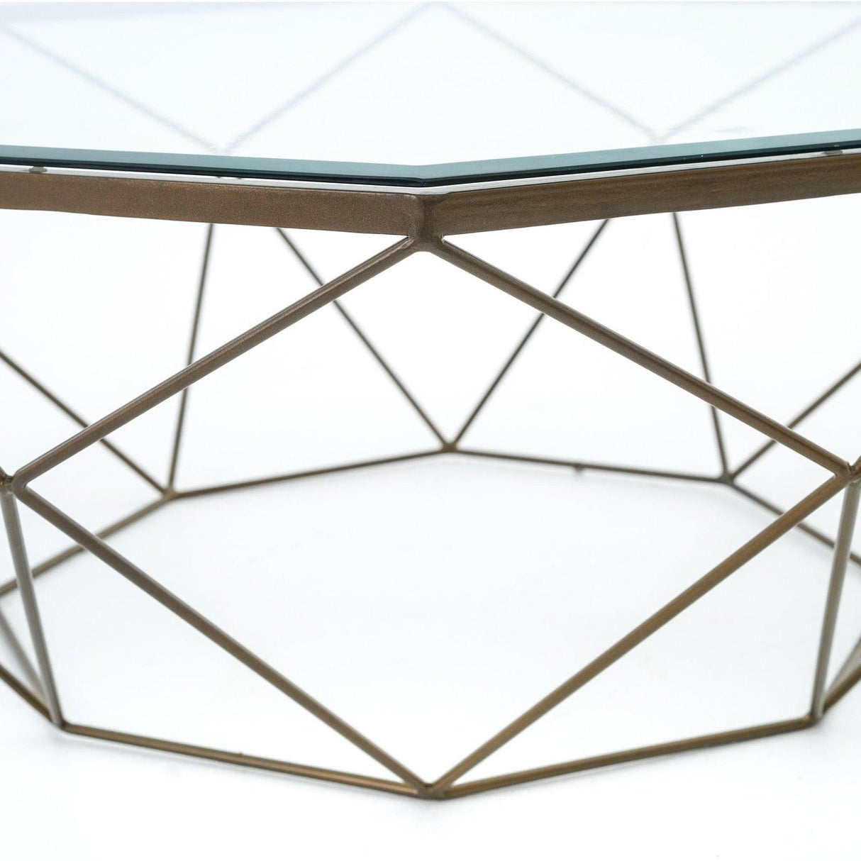 Four Hands Geometric Coffee Table