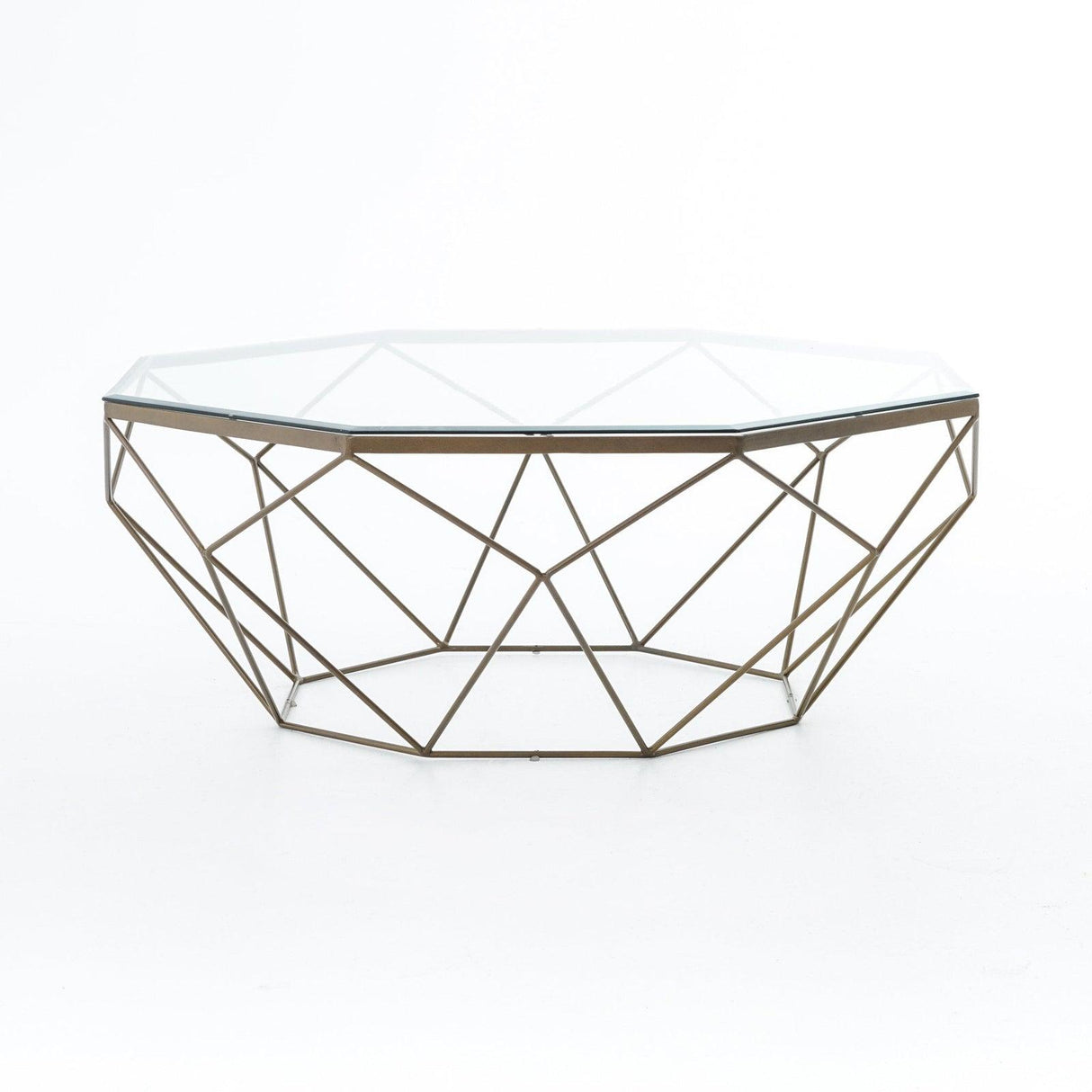 Four Hands Geometric Coffee Table