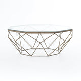 Four Hands Geometric Coffee Table