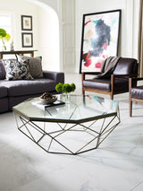 Four Hands Geometric Coffee Table