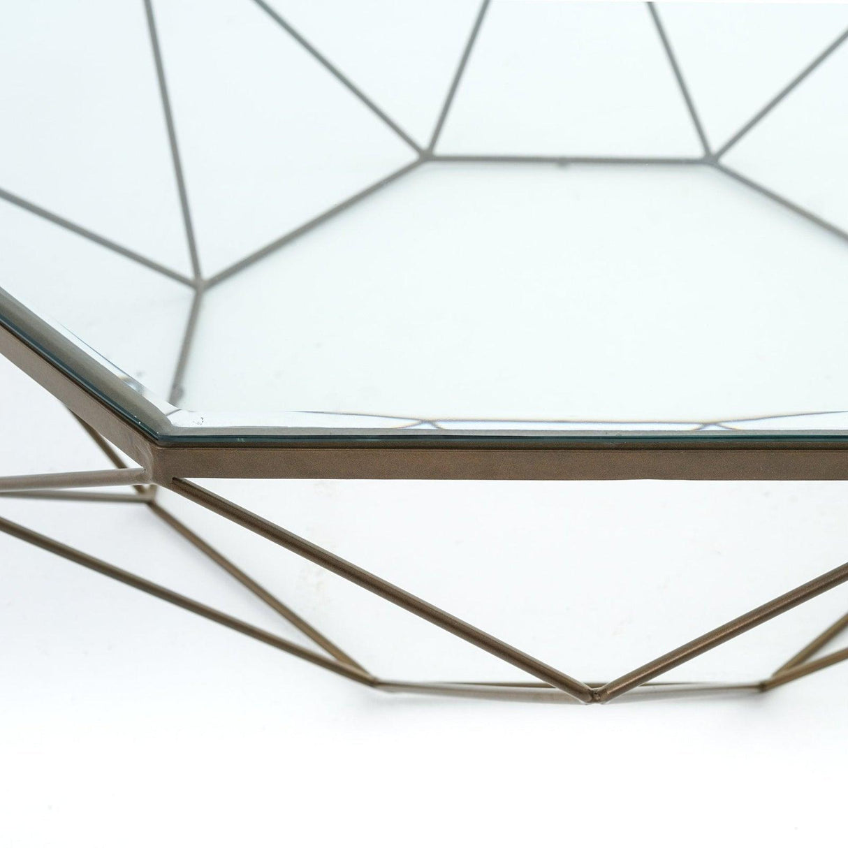 Four Hands Geometric Coffee Table