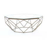 Four Hands Geometric Coffee Table