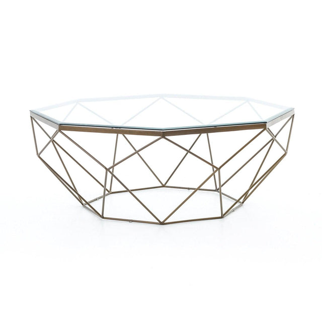 Four Hands Geometric Coffee Table