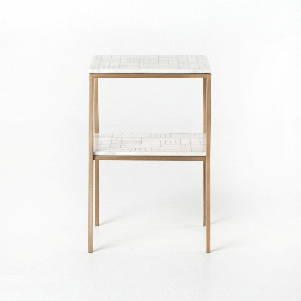 Four Hands Piet Marble Nightstand