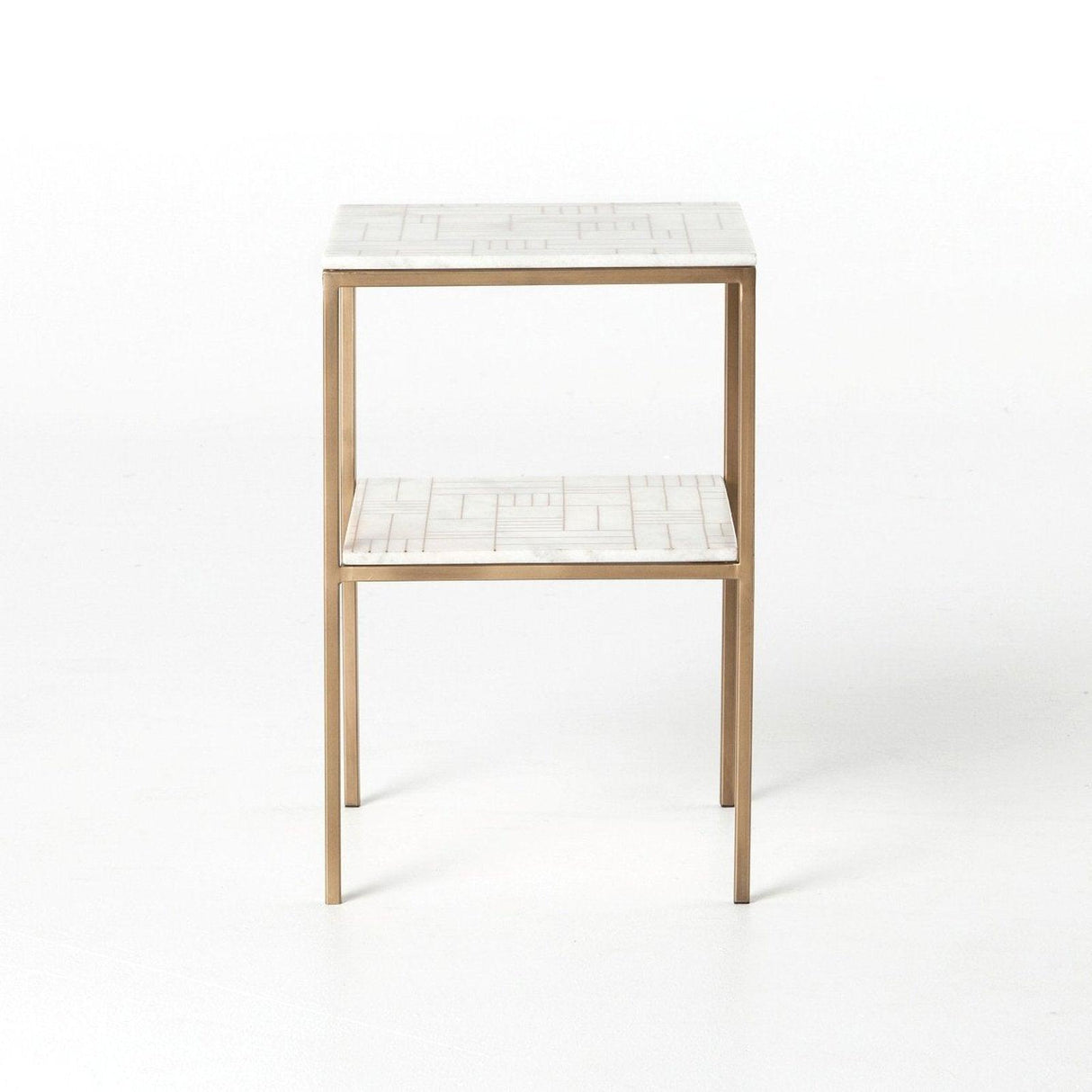 Four Hands Piet Marble Nightstand