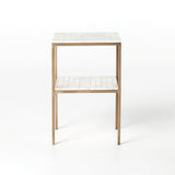 Four Hands Piet Marble Nightstand