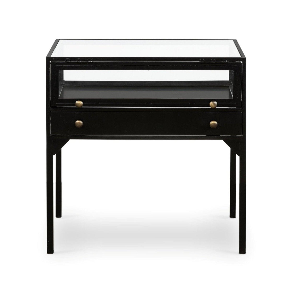 Four Hands Shadow Box End Table