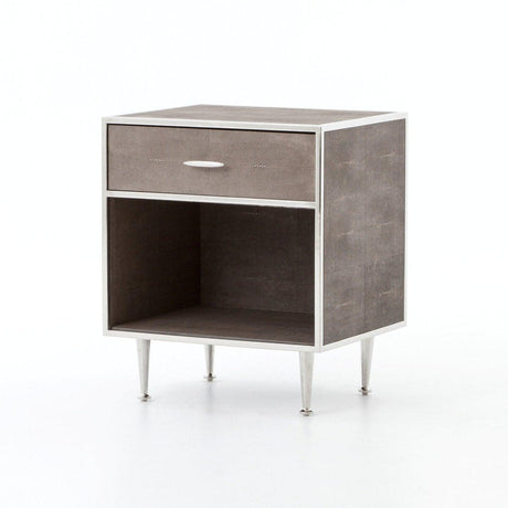 Four Hands Shagreen Bedside Table