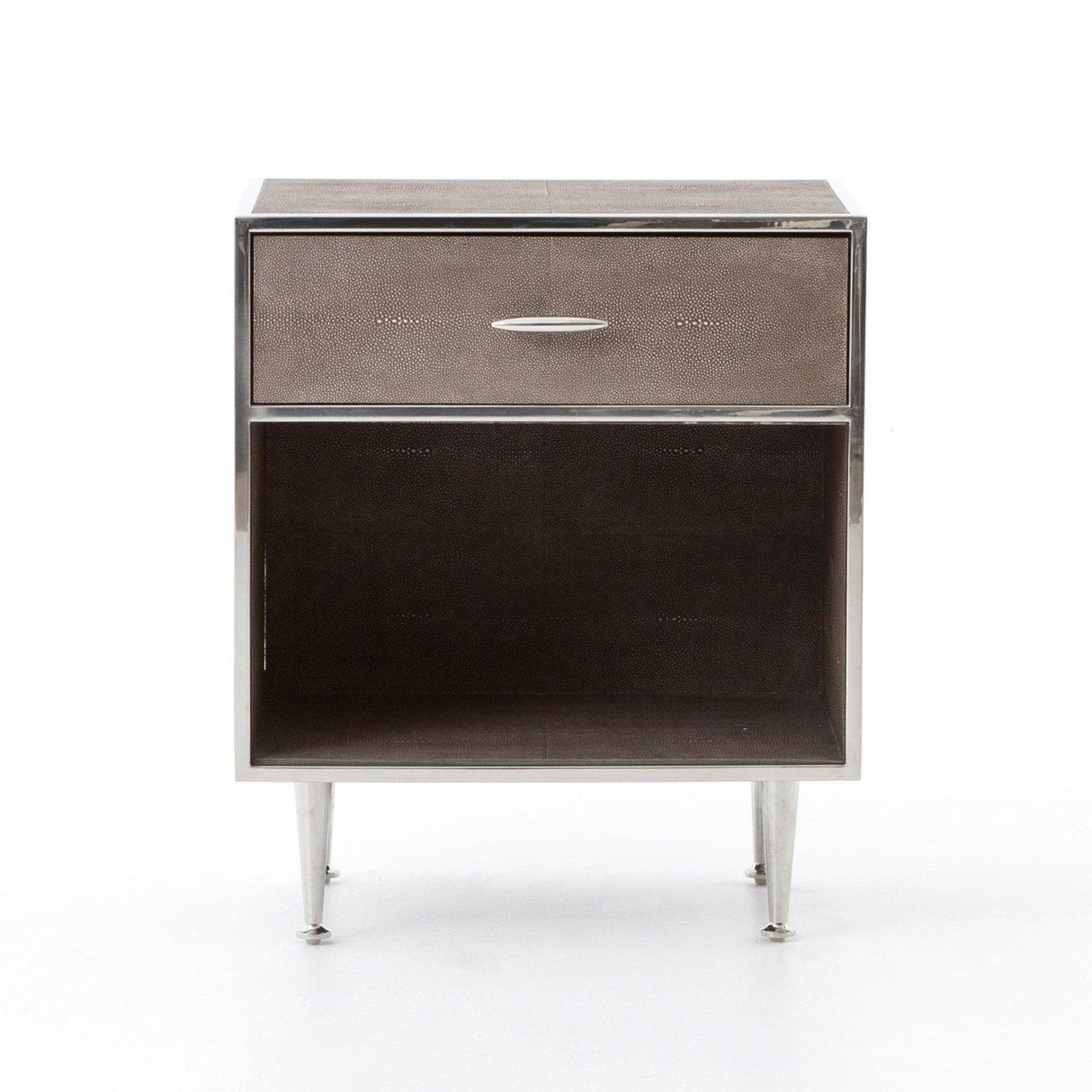 Four Hands Shagreen Bedside Table