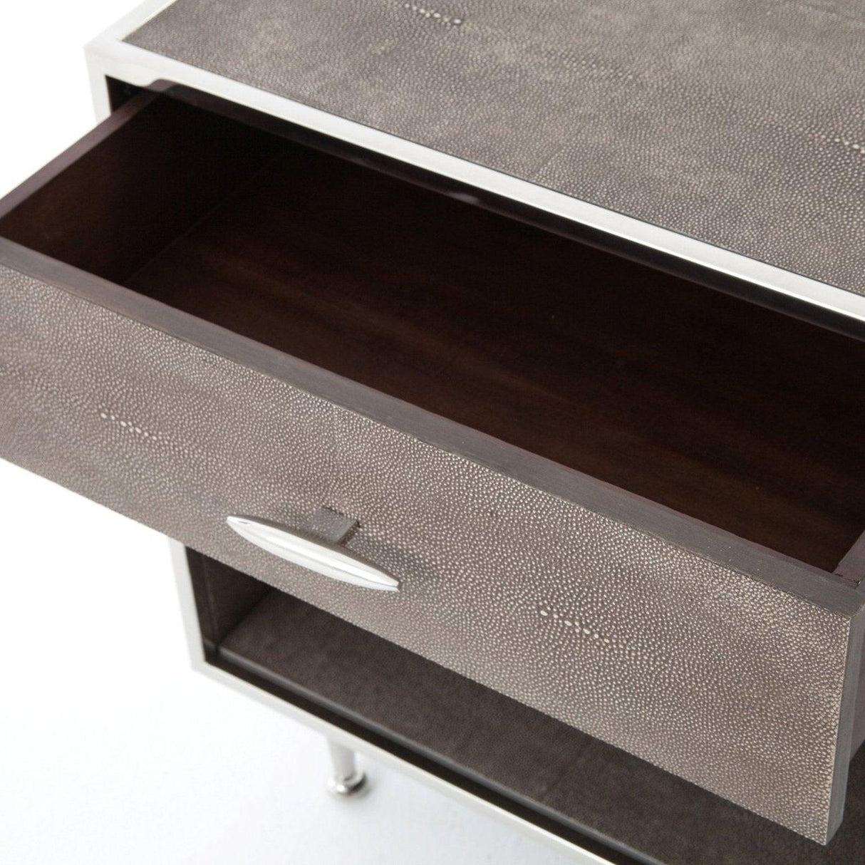 Four Hands Shagreen Bedside Table