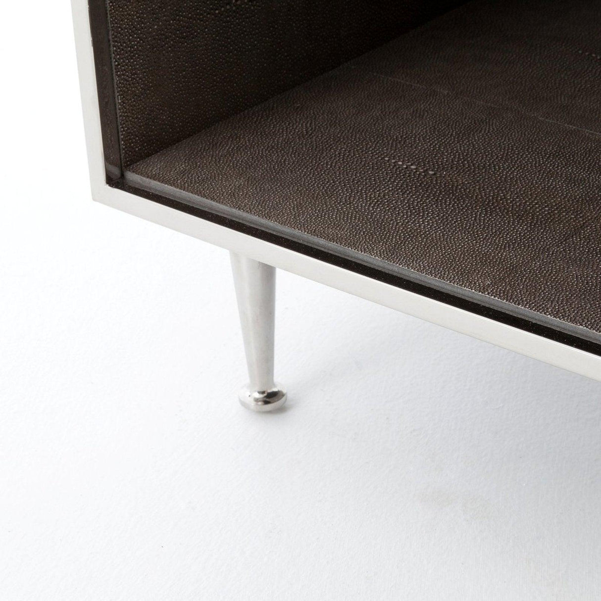 Four Hands Shagreen Bedside Table