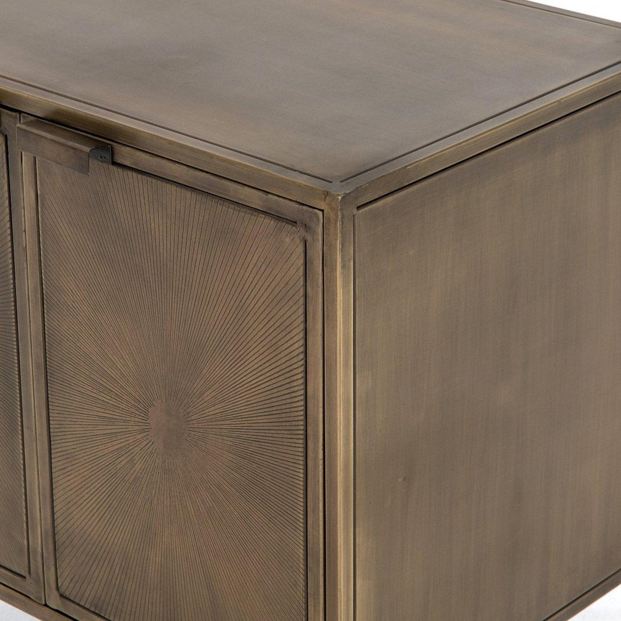 Four Hands Sunburst Cabinet Nightstand