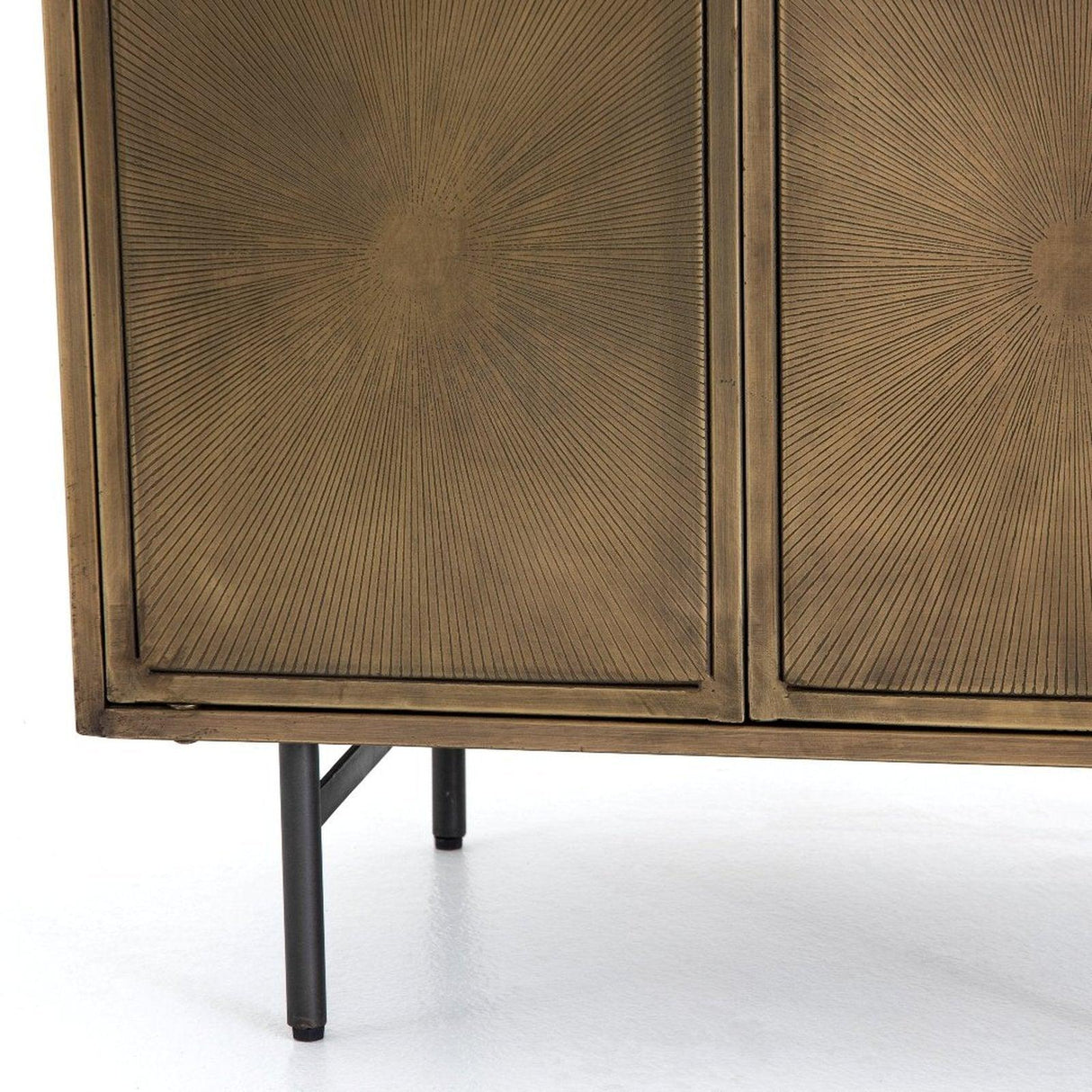 Four Hands Sunburst Cabinet Nightstand