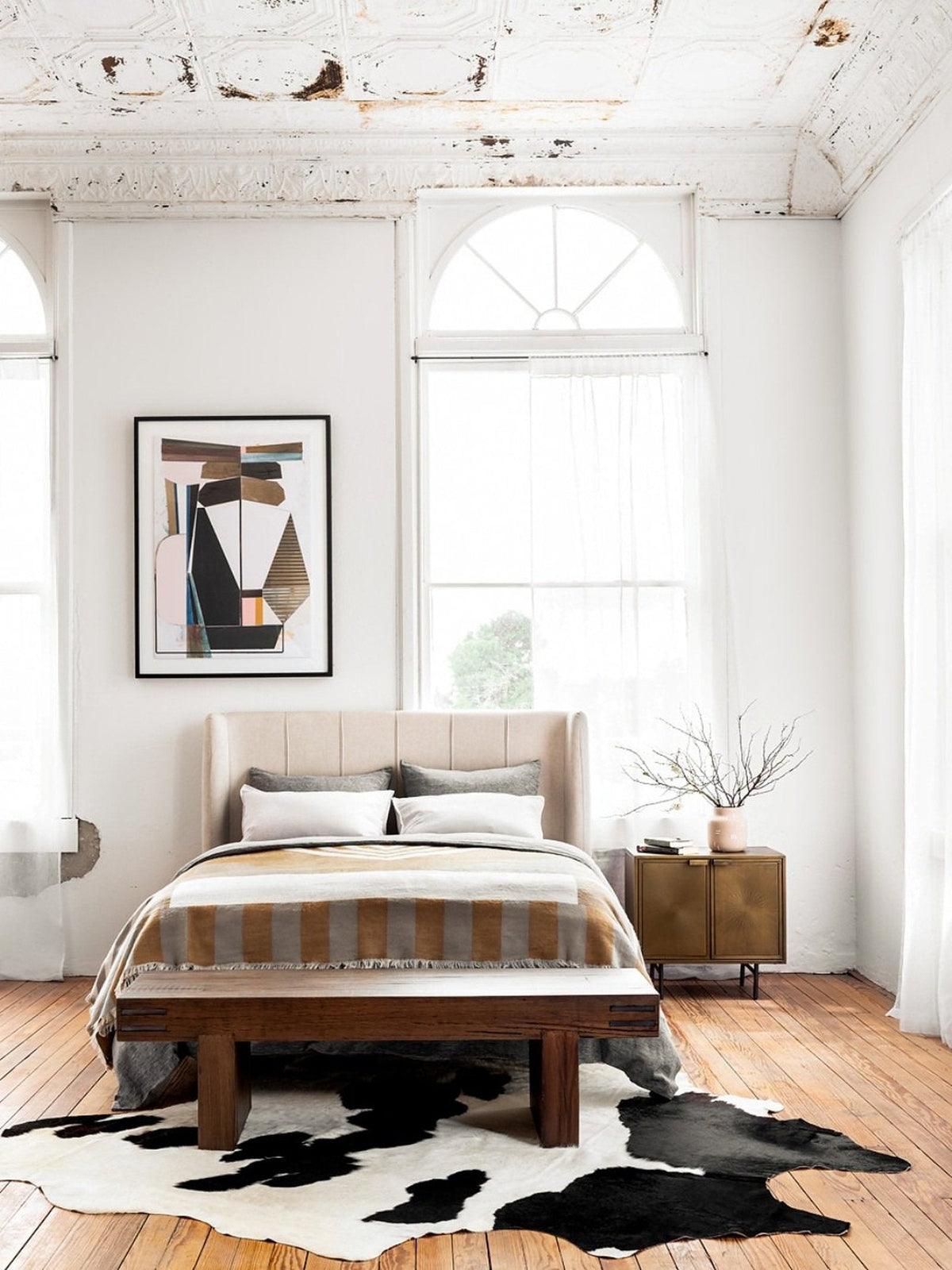 Four Hands Sunburst Cabinet Nightstand