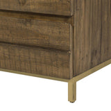 Four Hands Tiller 6 Drawer Dresser