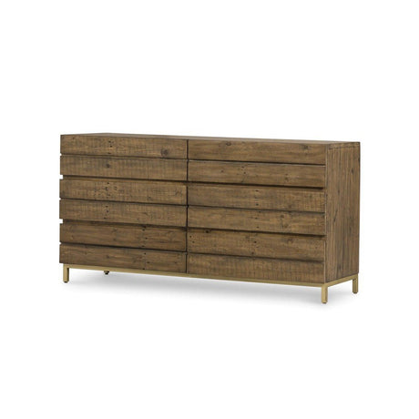 Four Hands Tiller 6 Drawer Dresser