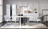 Glam Shiny Dining Room Set By Esf Furniture - ESF Furniture