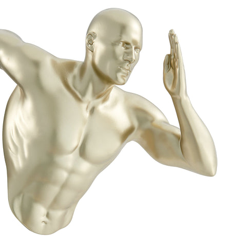 Gold Wall Runner 13" Sculpture | Finesse
