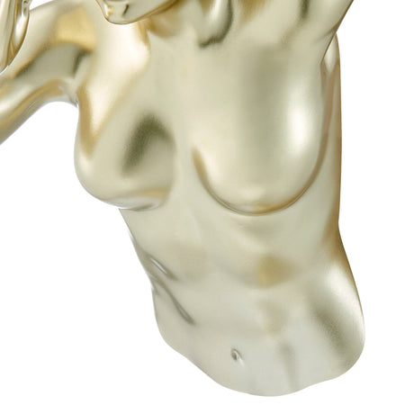Gold Wall Runner 13" Woman Sculpture | Finesse