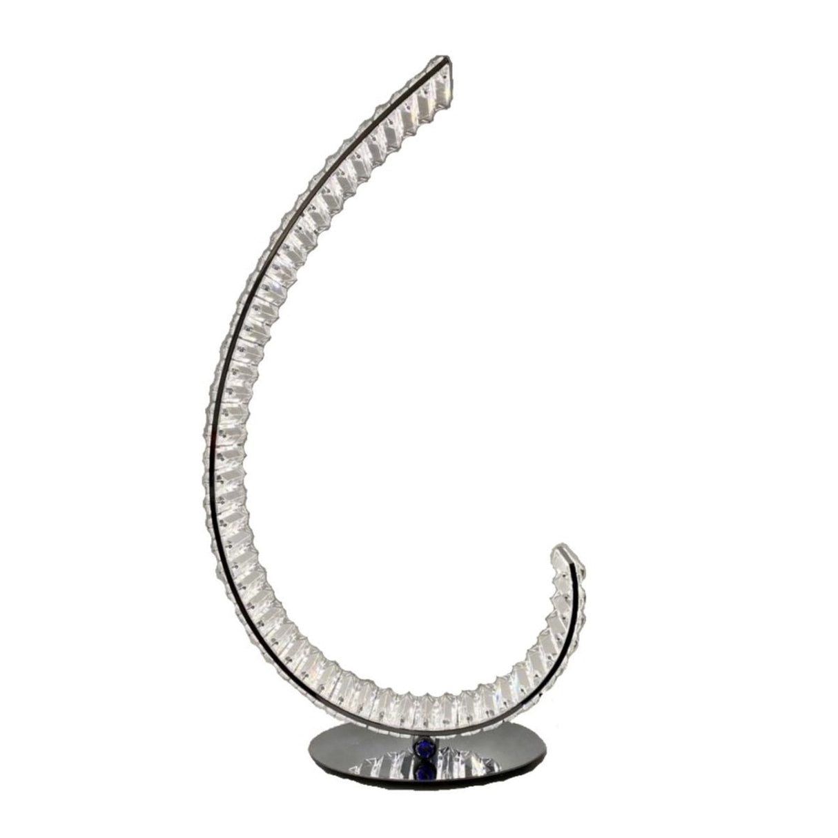 Grace Crystal Droplet Table Lamp // Touch & Dimmable - Home Elegance USA