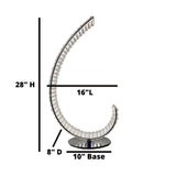 Grace Crystal Droplet Table Lamp // Touch & Dimmable - Home Elegance USA