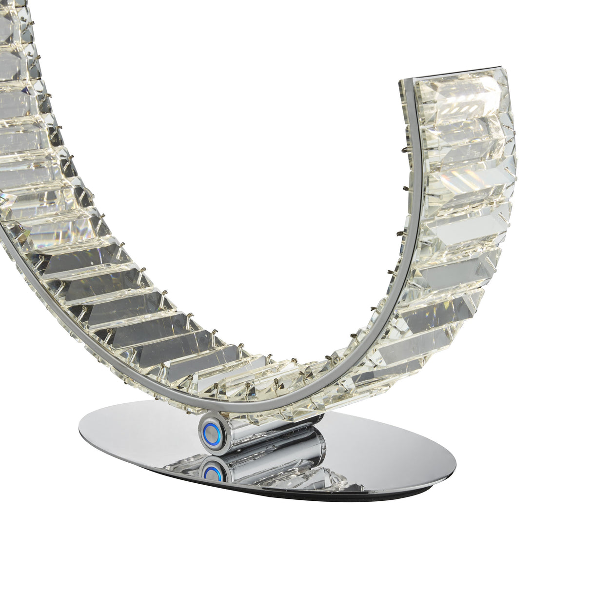 Grace Crystal Droplet Table Lamp // Touch & Dimmable - Home Elegance USA