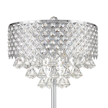 Grand Chrome Table Lamp // 6 Light | Finesse