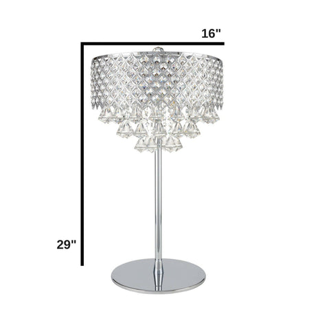 Grand Chrome Table Lamp // 6 Light | Finesse
