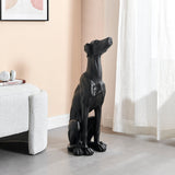 Greyhound Sculpture // Matte Black - Home Elegance USA