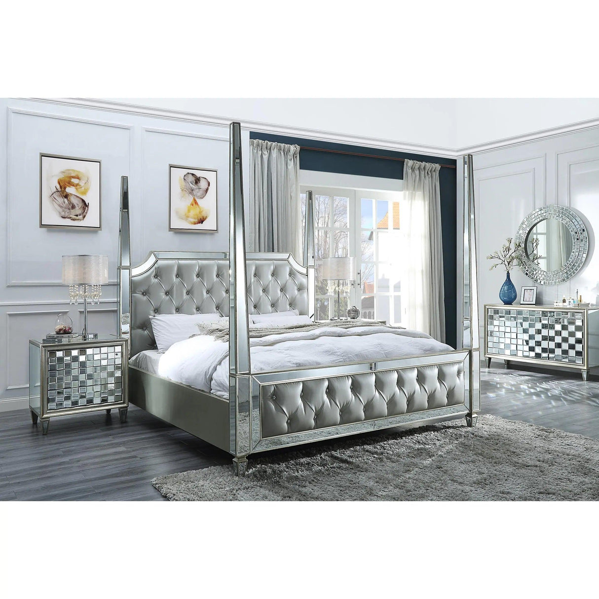 HD-6001 Bedroom Set by Homey Design Homey Design Furniture