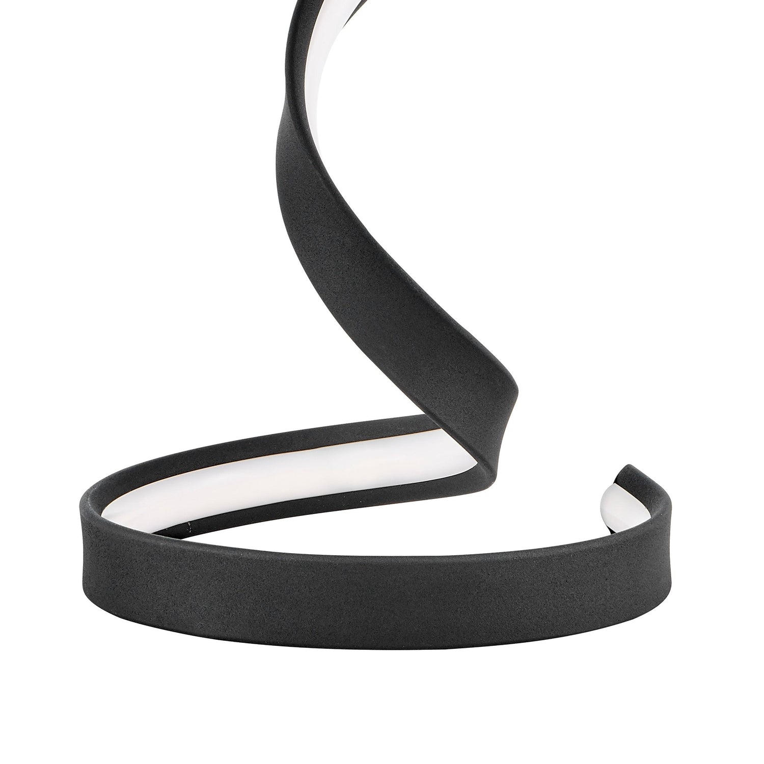 Hamburg Black Table Lamp // LED Strip & Dimmable Switch - Home Elegance USA