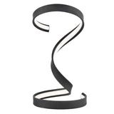Hamburg Black Table Lamp // LED Strip & Dimmable Switch - Home Elegance USA