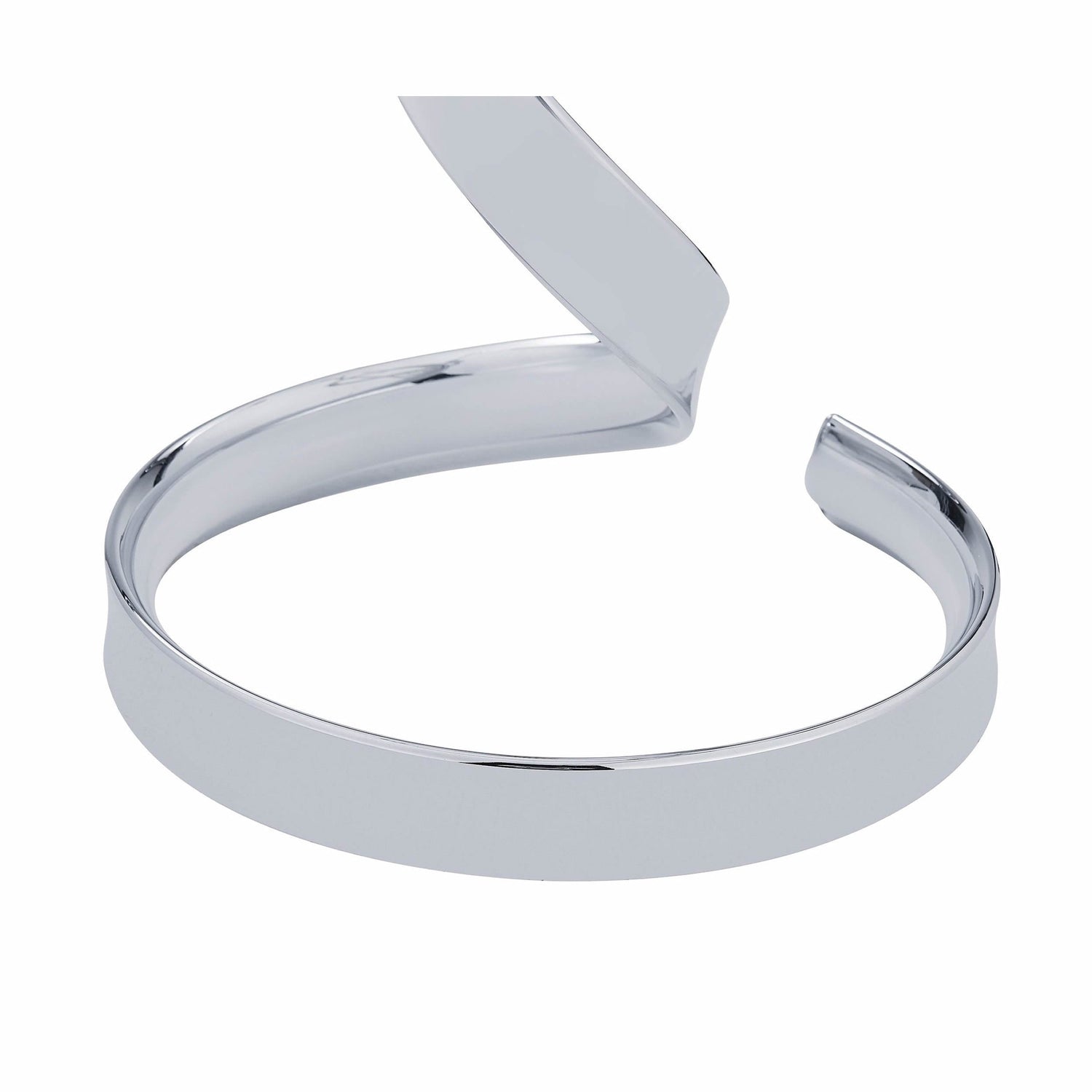 Hamburg Chrome Table Lamp // LED Strip & Dimmable Switch - Home Elegance USA