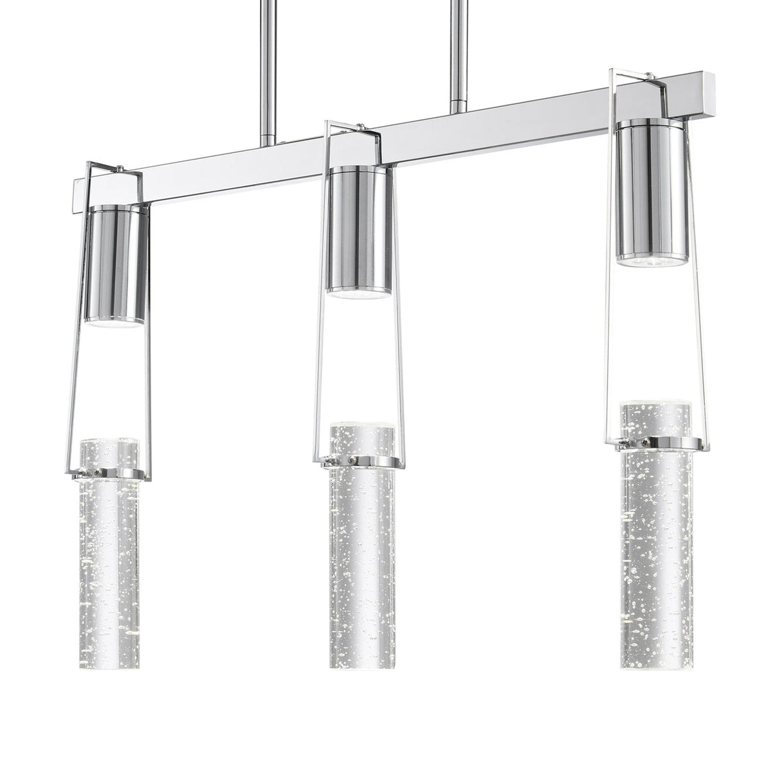 Harmony 3 Light Chandelier // Chrome - Home Elegance USA